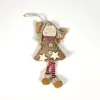 Pendentif goutte ornements ange poupée décorations avec longues jambes arbre de noël vacances décoration noël pour la maison Navidad gyq