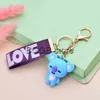 Kpop Coréia Bangtan Meninos Chave Anéis Pingente De Cão Bonito Coelho Carneiro Koala Boneca Ribbon Lanyard Metal Keychain mulheres