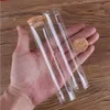 コルクストッパースパイスボトルコンテナジャーバイアルのDIY職人の瓶の瓶の瓶を持つ24個80ml 30 * 150mm実験室テストチューブ