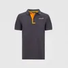 the Mclaren F1 Leisure Series of Classical Team Polo Shirt Brown T-shirts