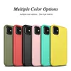 2.0MM Natuurlijke Stro Vloeibare Siliconen Zachte Gel Full Body Case Voor iPhone 15 14 13 11 12mini Pro max XR XS 8 7 6 Plus