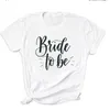 Damska koszulka druhna Tshirt Hen Do tshirts Team Bride Tribe Men Men Botton Wedding Maid of Honor T Shirts Party Tops Graphic