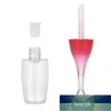 Butelki do przechowywania Słoiki 5 sztuk Pusta Lip Gloss Tube Creative Wine Glass w kształcie szkła Refillable Glaze Container Próbki Butelki Travel Bottle Cosmetics Cena fabryczna Ekspert