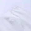 Beyouare elegancka koszulka damska seksowna slash szyi lucie bandaż solidne białe topy 2020 Autumn Casual Slim Office Tee 220207