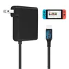 Nintendo Anahtarı için Şarj İstasyonu AC Adaptörü Şarj EUUS Fiş NS Oyun Konsolu Yerleştirme İstasyonu 5 V 2.4A USB Tipi C Güç