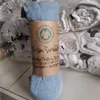 Saf Pamuk Bebek Banyo Havlusu Muslin Bambu Pamuklu Boyalı Wrap Havlu Saf Düz Gazlı Bez 8Color Neonatal Yüzme İhtiyaçları