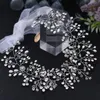 Başlıklar Trixy H10 Gümüş Altın Kristal Gelin Tiara Inci Düğün Saç Aksesuarları Kafa Rhinestone Takı