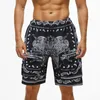 Men's shorts Classic fashion cashew beach pants breathable and comfortable soft modern luxury pants M~3XL