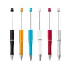 Ajouter une perle bricolage stylo perles stylos lampe personnalisable travail artisanat outil d'écriture stylos à bille SN3233