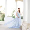 Шифон родильный съемка реквизит платья сексуальные беременности одежда для беременных женщин Maxi материнство для фотосессии Y0924