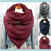 Wraps Hats, Scarves & Gloves Fashion Aessorieswomen Winter Thicken Warm Large Shawl Wrap Contrast Color Polka Dot Printing Soft Button Scarf