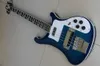 Vente en gros de guitare électrique basse 4 cordes de haute qualité modèle rickenbk 4003 en éclat bleu 20120105