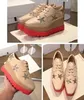 Real leather square slope thick Stella Britt Shoe Elyse Brushed Star Shoes Platform Derbys Wedge Lace-up Fashion boots 33-41