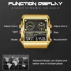 Armbanduhren LIGE FOXBOX Uhren für Männer Sport Quarz Armbanduhr Wasserdichte Militär Digitaluhr Uhr Relogio Masculino310i