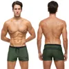 Escatch traje De baño caliente para hombres, trajes De baño transpirables para hombres, bañadores, calzoncillos tipo bóxer, trajes De baño Sunga, pantalones cortos De playa Maillot De Bain