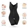 Body Shaper Women Bantning Shapewear Plus Storlek Full Bodyshaper Midja Trainer Corset Seamless Butt Lifter Faja Moldeadora Binder