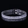 Bedelarmbanden bruiloft sieraden voor vrouwen armband luxe bruids engagement accessoires optocht hoogwaardige feestgeschenken s0112