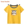 Sommer Baby Mädchen Cartoon Tier Druck T-Shirts Mode Kinder Mädchen Casual Tees Kinder Nette Kleidung Für 2-7Y 210429