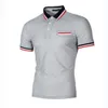 قمصان البولو الجيب الجيب poloshirts الربيع الصيف Spreat Sport اللياقة البدنية الذكور الذكور رجال قصير الأكمام القميص في الهواء الطلق الصيد غير الرسمي لصيد الأسماك الرياضية المحملات