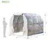 Kraflo Walking Warming Shed Garden كبيرة الدفيئة غرفة عزل على شكل نفق على شكل نفق لزراعة حضانة