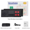 Mini hdtv 1080p 821 sem fio caixa de console de jogos 8bit tv out video handheld para sfc nes crianças jogadores de jogos portáteis