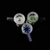 Accessoires pour fumer Bol en verre mâle de 14 mm 18 mm avec filtre de flocon de neige de fleur pour banger à quartz Bongs d'eau plate-forme dab