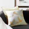 Housse de coussin taie d'oreiller décorative Vintage artistique luxe oiseau volant Jacquard Coussin canapé chaise Coussin/décoratif