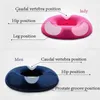 Komfort Donut Sittkudde Soffa Hemorrojd Minnesskum Anti Massage Tailbone Pillow Car Office 211203