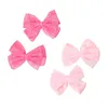 Ghirlande di fiori decorativi 10 pezzi di nastro di filo rosa Nastri con fiocco Disponibili Fasce per capelli per bambini Decorazione Accessori di abbigliamento Mano