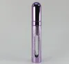 500pcs/Lot 12ML Top Quality Travel Perfume Bottle Aluminum Empty Spray Atomizer Glass Wholesale SN395