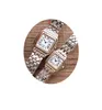 high-grade famous dweller crime quartz watches diamonds roman wristwatch women men Sapphire Ladies dress 316L Stainless steel brac249j