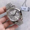 U1 공장 스틸 시계 40mm 다이아몬드 세트 흰색 다이얼 부드러운 베젤 아이스 자동 기계 운동 사파이어 유리 회장 스테인리스 남성 손목 시계