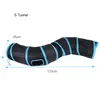 Cat Toys Indoor 2/3/4 5-way Collapsible Tunnel Tube Kitty Bored Pet Peek Hole Toy Puppy Kitten