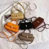 حقائب نسائية 2021 جديد الكورية أزياء صغيرة حقيبة مربع بو المرأة حقيبة واحدة الكتف حقيبة المرأة msenger bag224d