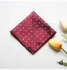 Kvinnor Handkerchief för Mens Big Silk Scarf Män Pocket Handduk Square Scarf Bröst Bröllop