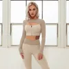 Tute da donna Leggings Palestra Abbigliamento attivo Leggings senza cuciture Set da allenamento Femme Jegging vestiti per donna Slim Fitness Abiti da donna Sexy Push Up Pantaloni a vita alta