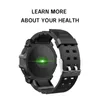 FD68S Smart Watch Brouges Bluetooth SAFFICATION DU CADRISSE BLUES