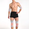 Knie pads elleboog 1 pc's beschermende lente ondersteuning golf siliconen anti-slip strip kussen sporten bescherming voor hardlopen