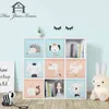 Cube Folding Storage Box For Kids Toys Organizer Clothes Underwear Socks Bins 3 Size Boxes Organizador 211102