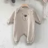 MILANCEL Baby Rompers Cartoon Girls Vêtements à manches longues Infant Boys Play Suit Korean Baby 211101