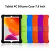 IPhone Case Handle Stand Silicone Soft stockproof tablettfodral för Apple iPad 12.9 Mini 1 2 3 5 6 Mini6 10.2 10.9 10.5 Silikon Soft Back Kickstand Cover Ny