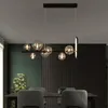 Pendant Lamps Modern Long Glass Lights Bedroom Living Room Kitchen Retro Industrial Dining Bar Front Desk Hanging Fixtures