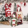 Weihnachtsdekorationen, Jahr, Weihnachtsmann, Säcke, Taschen, Süßigkeiten, Apfelgriffe für Geschenke, Heimdekoration, Geschenke, Weihnachtsbaumdekoration