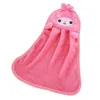 Hand Towel Hanging Kitchen Bathroom Indoor Thick Soft Cloth Wipe Cotton Dish Cloths Clean Towels Accessories