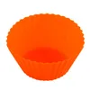 Silicone Muffin Pastry Cake Cupcake Cup Mould Case Bakeware Maker Mold Tray Baking Jumbo