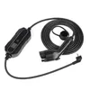 EV Mobile Opladen Station Snelle Snelly Charger Wallbox Type 2 Mennakees 6A 16A voor elektrische auto thuisgebruik