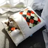 Kat Slaapzak Knuffel Cave Bed Hondenbedden Winter Zelfverwarmen Huisdier Huis met Kussen Japanse Futon voor Puppy Kleine Kitten Dogs 210722