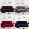 Elastic Couches Cover for Living Room Livingroom Furniture Decorative Corner Sofa 1/2/3/4 Seater Couch Protect Slipcover 211116