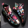 Italien Mode Männer Casual Fahren Wanderschuhe Top Qualität weiß schwarz Gestickte Designer Hochzeit Party Kleid Loafer