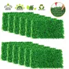 Boxwood Hedge Painéis, Esteira Artificial Esteira Privacidade Cerca de Privacidade Faux Verdura Cenário de Parede Adequado para Outdoor Indoor Garde 210624